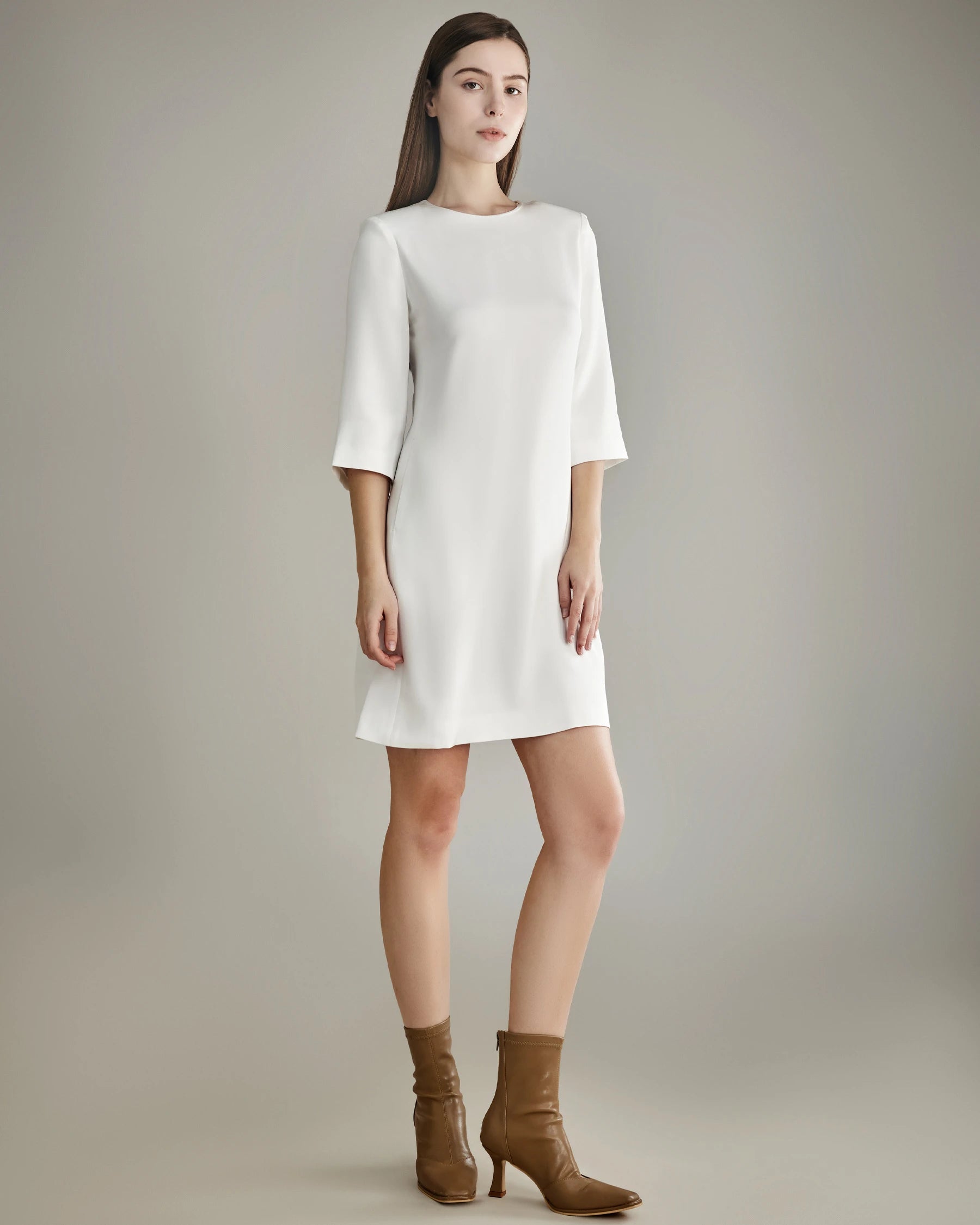 40 Momme Knee-length Silk Dress