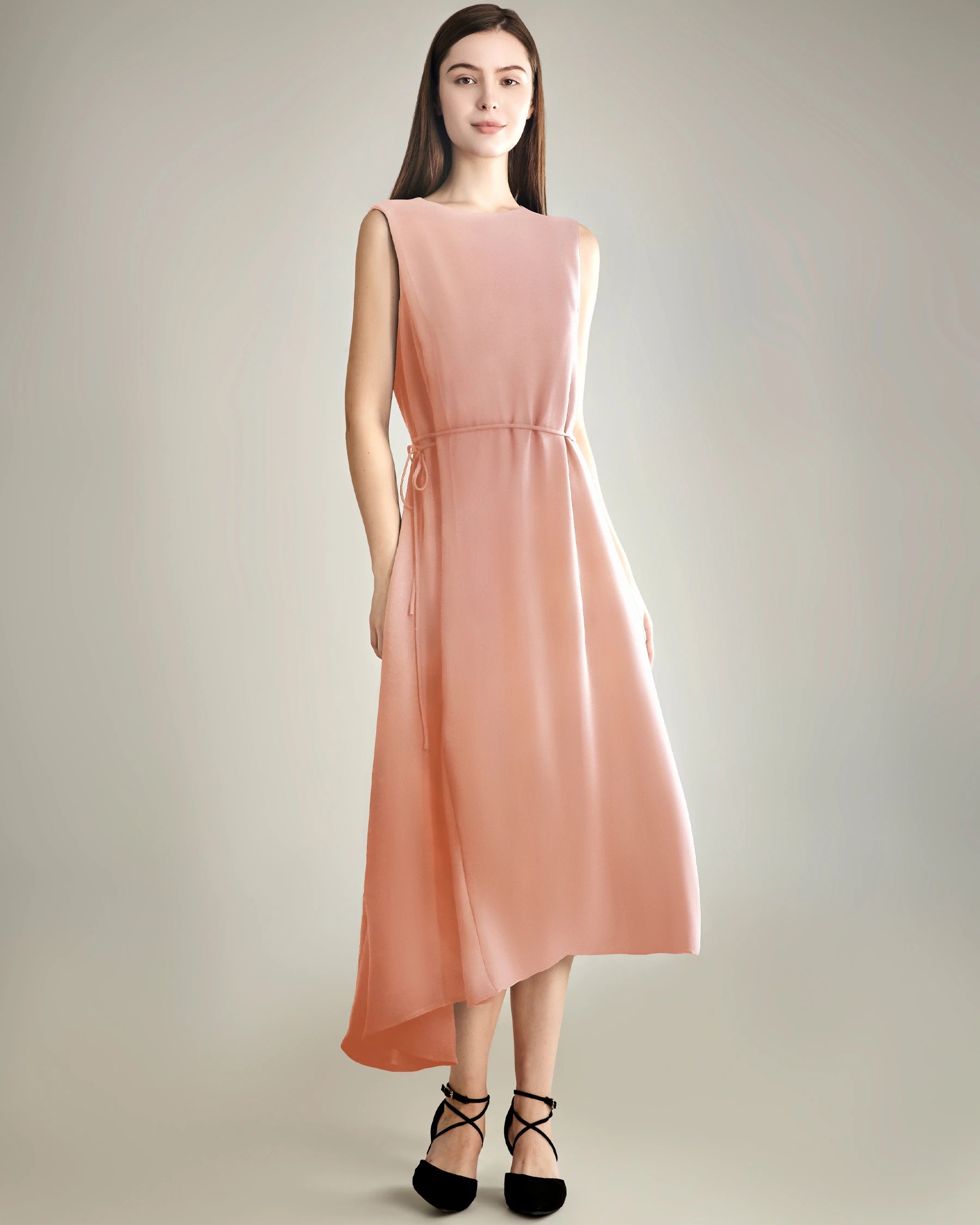 32 Momme Sleeveless Silk Dress