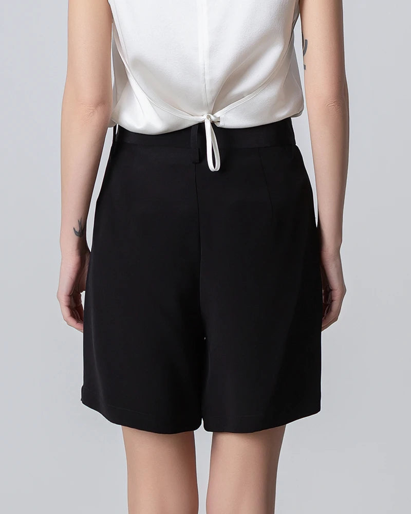 40 Momme Silk Bermuda Shorts