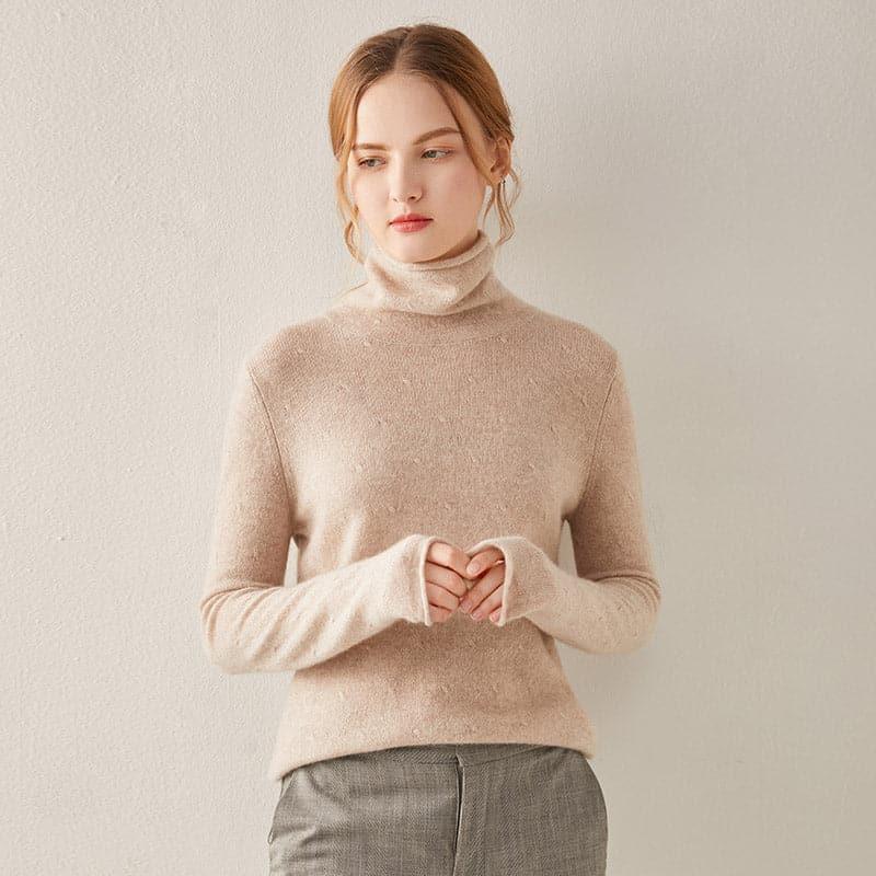 Soft Thin Knit Cashmere Sweater