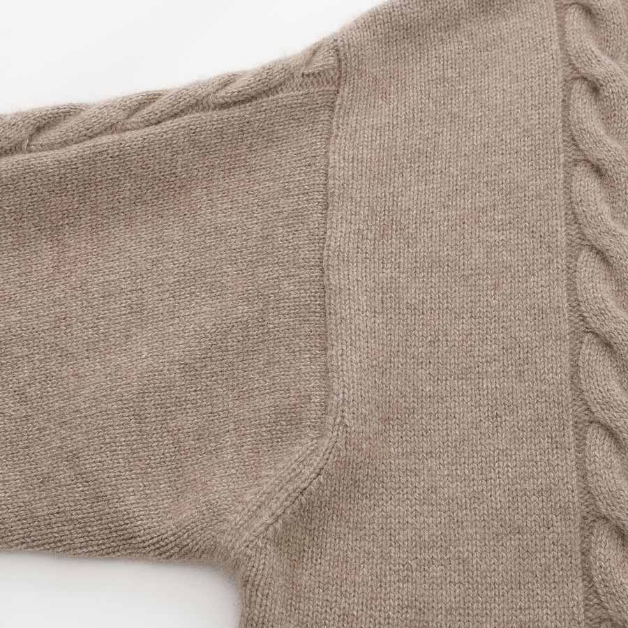 Cashmere Medium Length Cardigan