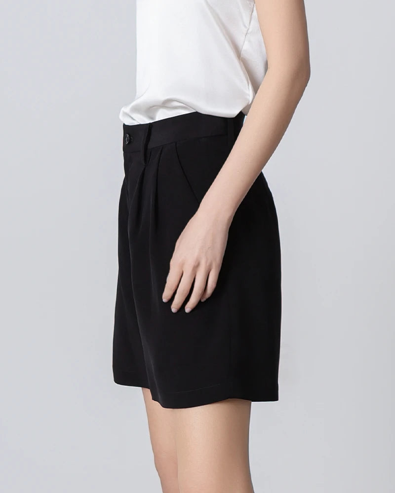 40 Momme Silk Bermuda Shorts